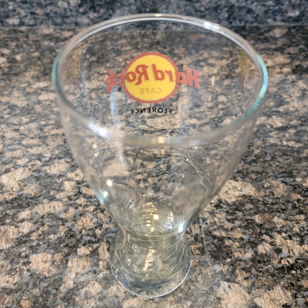 Hard Rock Cafe Pilsner Beer Glass "Florence" - Picture 3 of 3